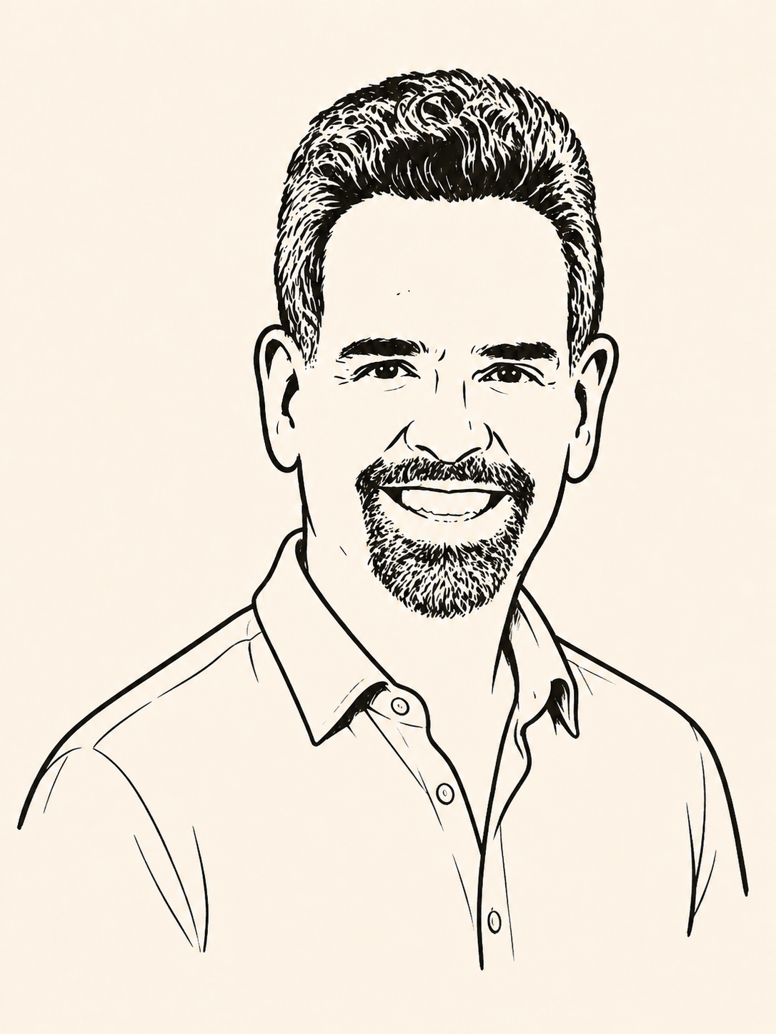 George Aldo Barrios — illustrated portrait